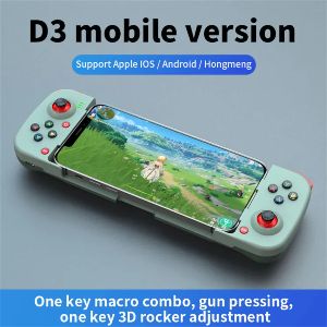 Stretch Wireless Gamepad Joystick Compatible For Ios/android Phone 3d Retractable Bluetooth-compatible Handle Gaming Controlle