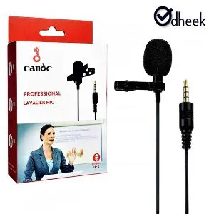 Hands Free Clip On Mini Microphone 1.5 Meters 3.5mm