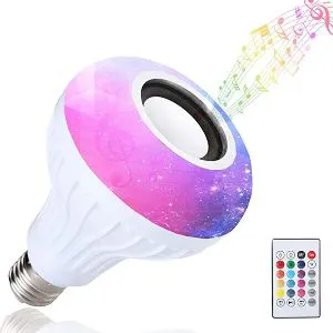 LED Bluetooth Color Music Lamp Audio Speaker