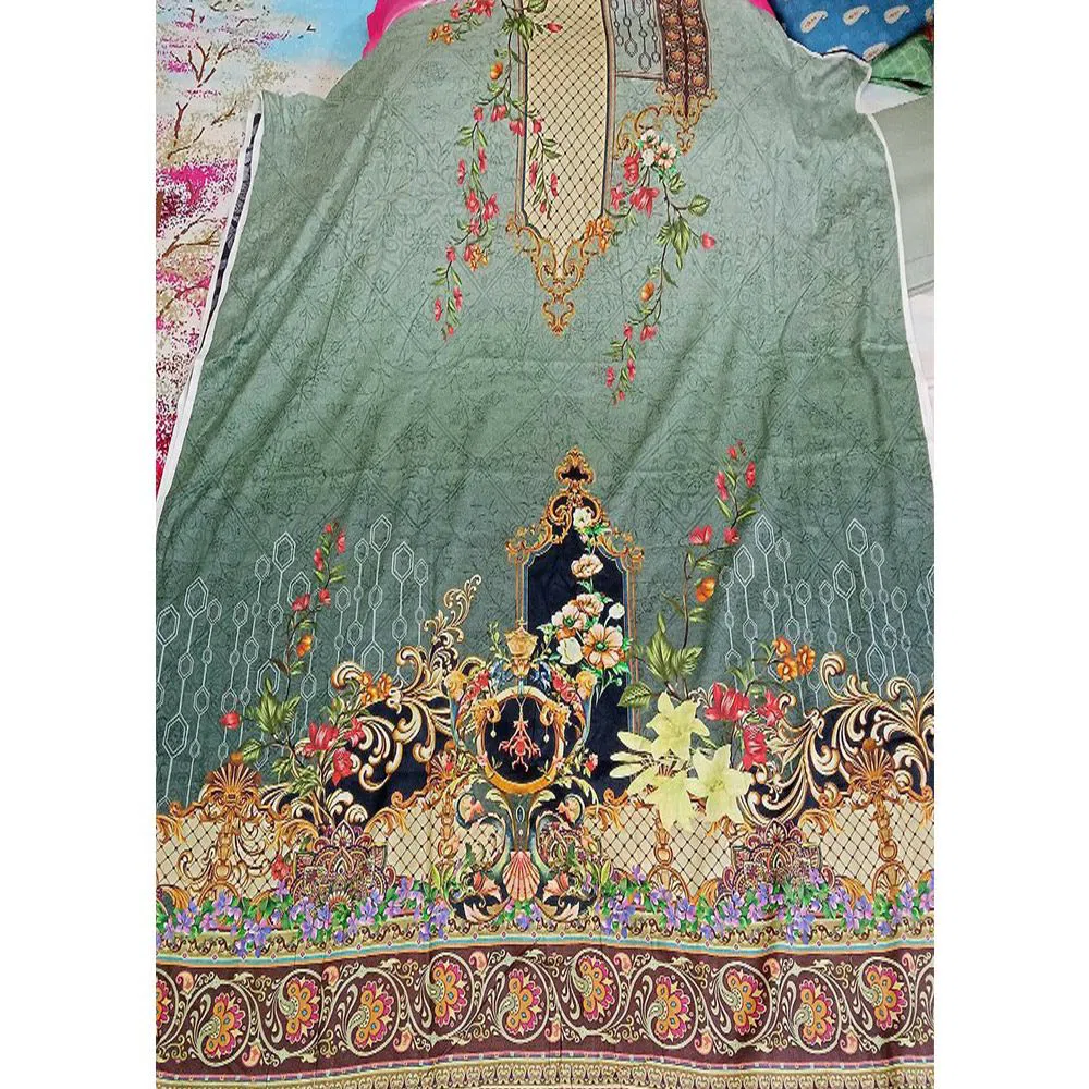 Yasir Digital Collection Unstitched Pakistani Lawn 3 Piece