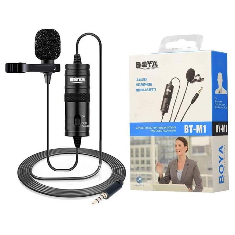 Boya M1 Best Quality Microphone For Smartphone, DSLR, Laptop, MacBook