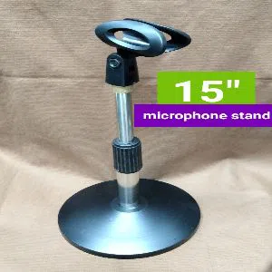 TABLE MICROPHNE STAND-15"