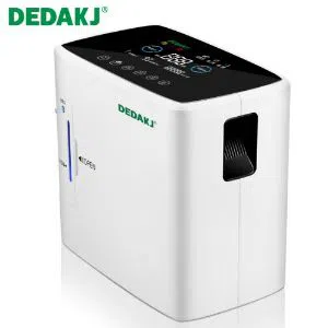 DEDAKJ Portable Oxygen Concentrator With  6 L/Min