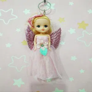 Angel doll with key ring