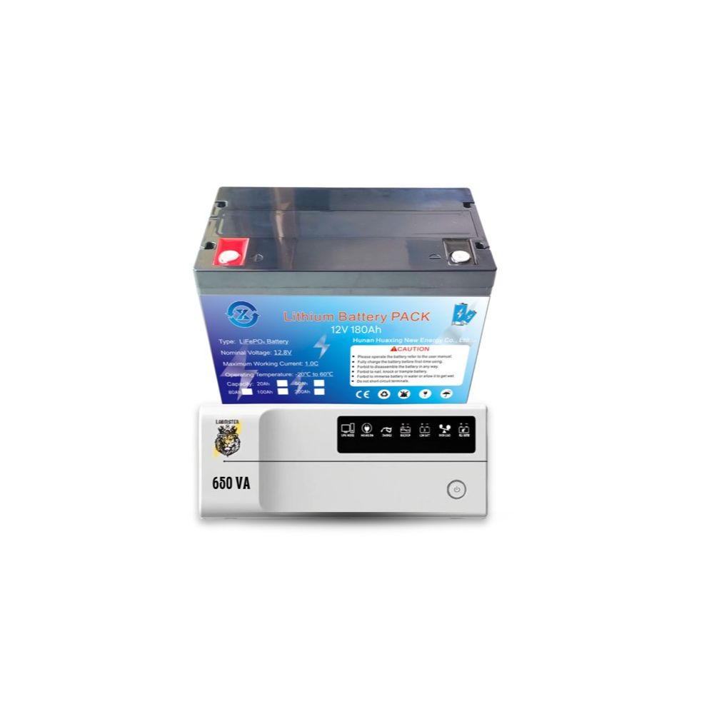 Lannister LB-03 Digital UPS-IPS 650 VA 500 Watt 12 Volt (Full Package)
