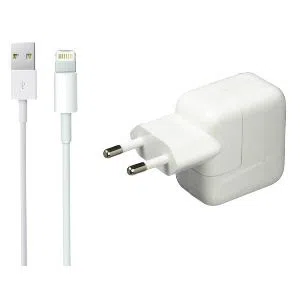 iphone charger with data cable -white