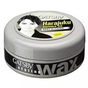 Gatsby Heir Wax - Gel Original - Styling Heir Wax Gel 75g, Harajuku Volume up, Mat & Hard India