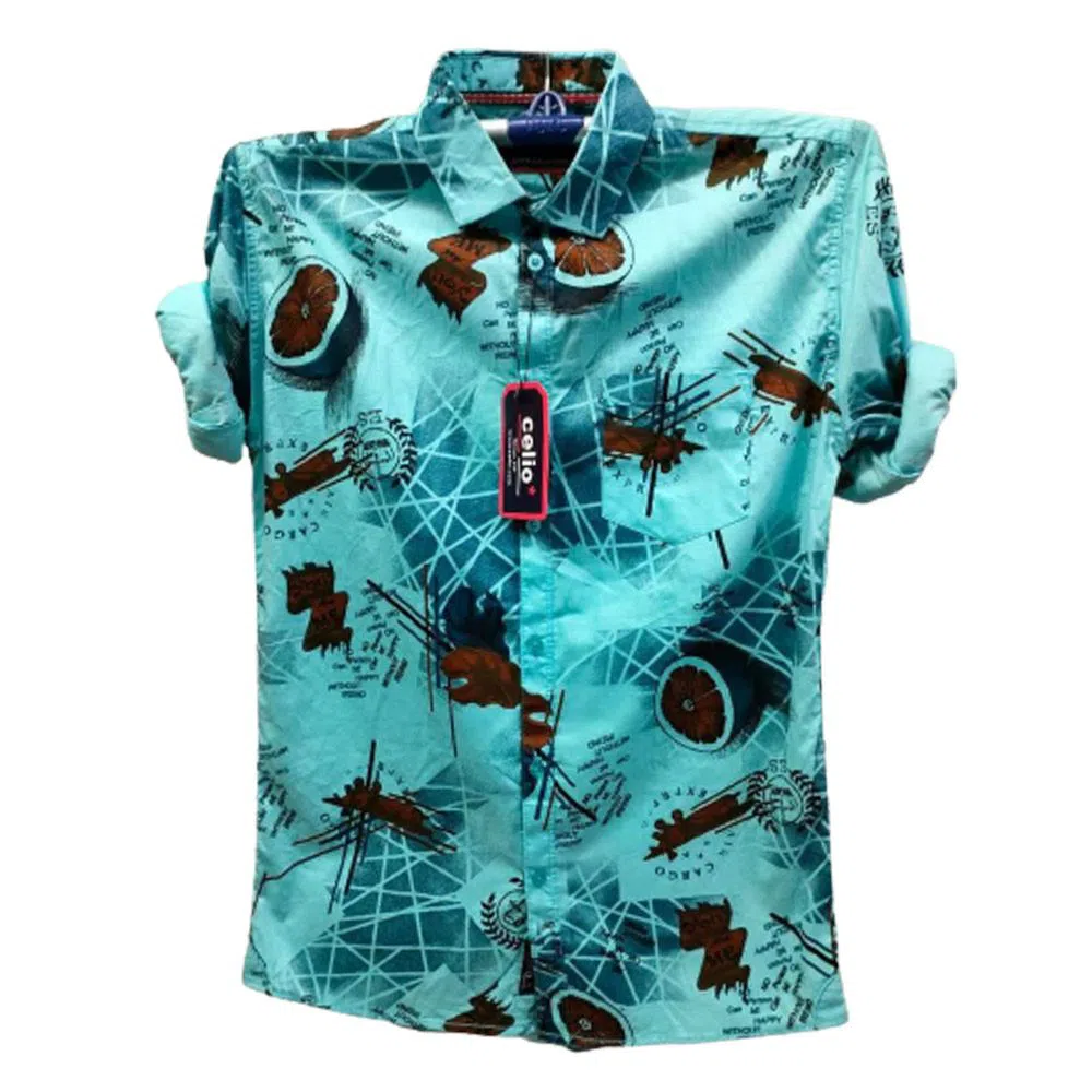 Full Sleeve Casual Shirt for Men - Multicolour Print