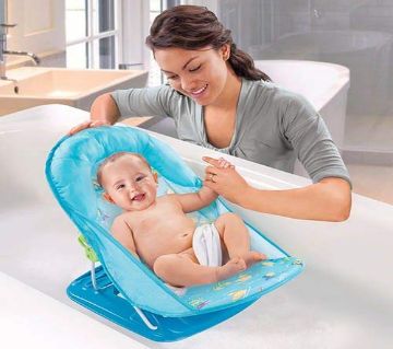 বেবি বাথার Bath Seat For Newborn / Infant-Pillow included