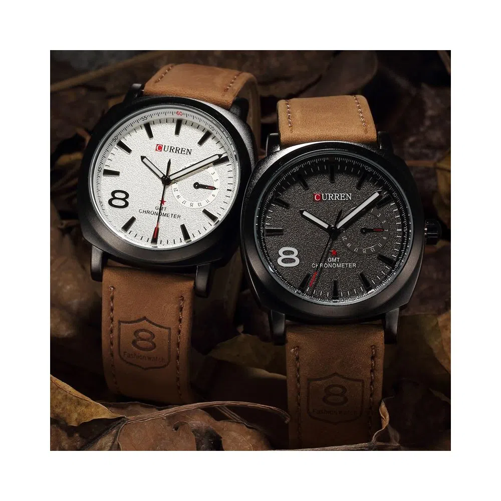 Curren 8  Watch For Men - 2pcs