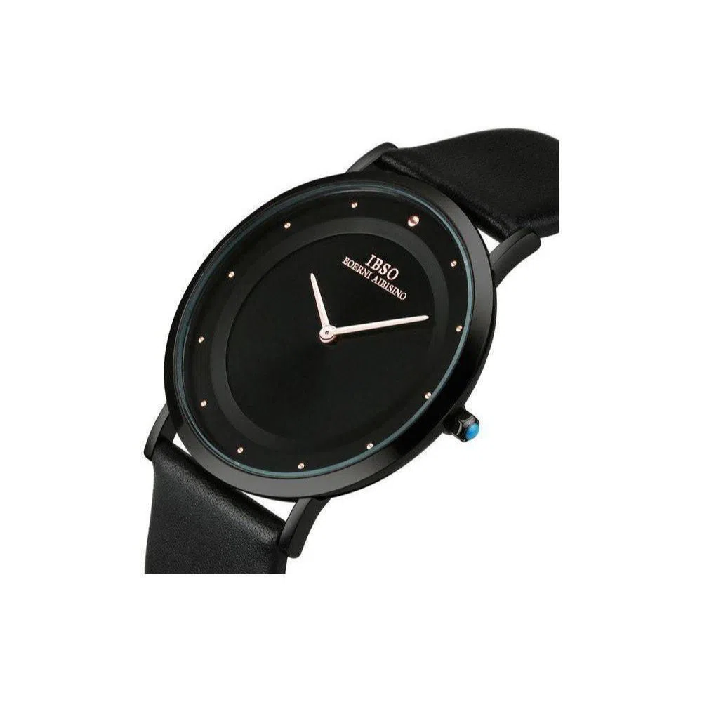 IBSO Leather Analog Watch For  Men