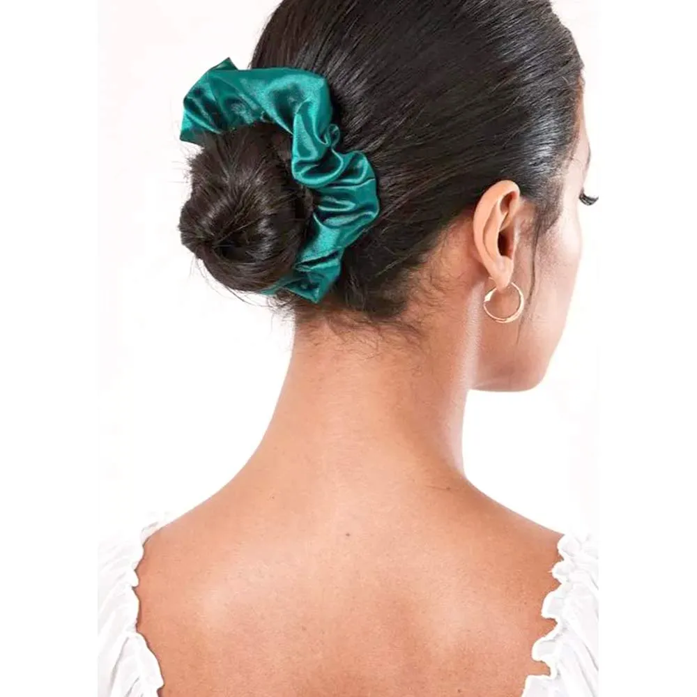 Scrunchie Hair Silk Band For Girls 4 pcs