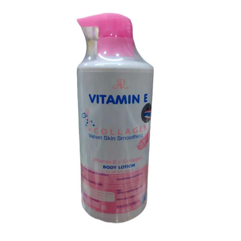 Ar vitamin E +collagen Lotion 600ml Thailand 