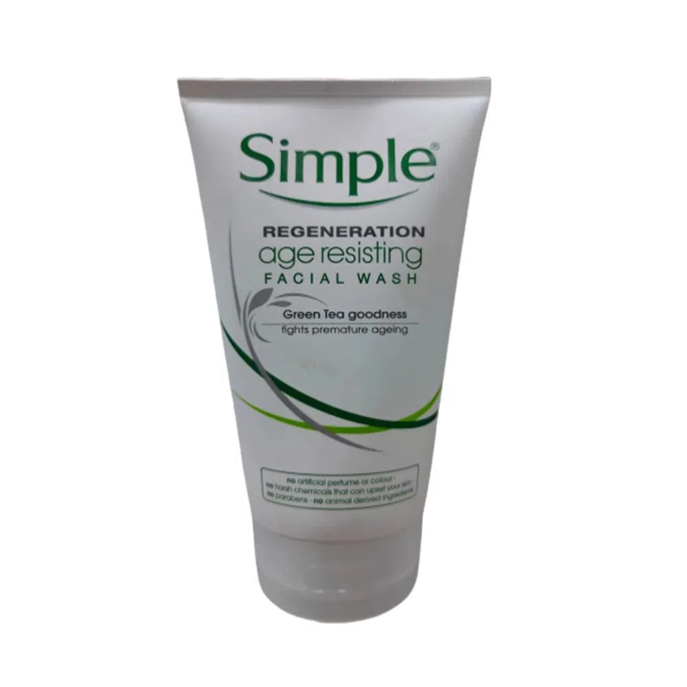 Simple Regeneration Age Resisting Facial Wash 150ml UK 