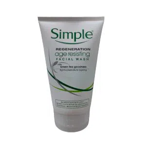 Simple Regeneration Age Resisting Facial Wash 150ml UK 