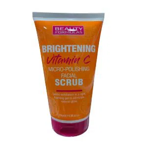 Beauty Formulas Brightening Vitamin C Micro Polishing facial scrub 150ml UK 