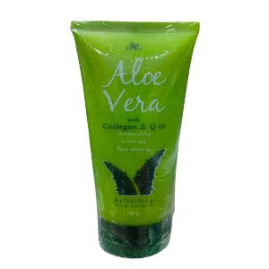 Aron aloe vera face wash with collagen and Q10 150ml Thailand 
