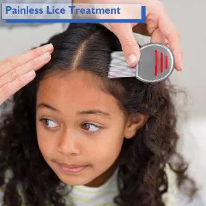 Lice and Nit Egg Free Treatment Professional Stainless Steel Lice Removal Comb