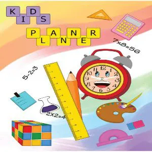 Whistle Kids Planner: Daily, Weekly & Monthly A5 Size multicolor Kids Planner Diary Notebook with Sticker Book for 4 to 11 years kids educational gift
