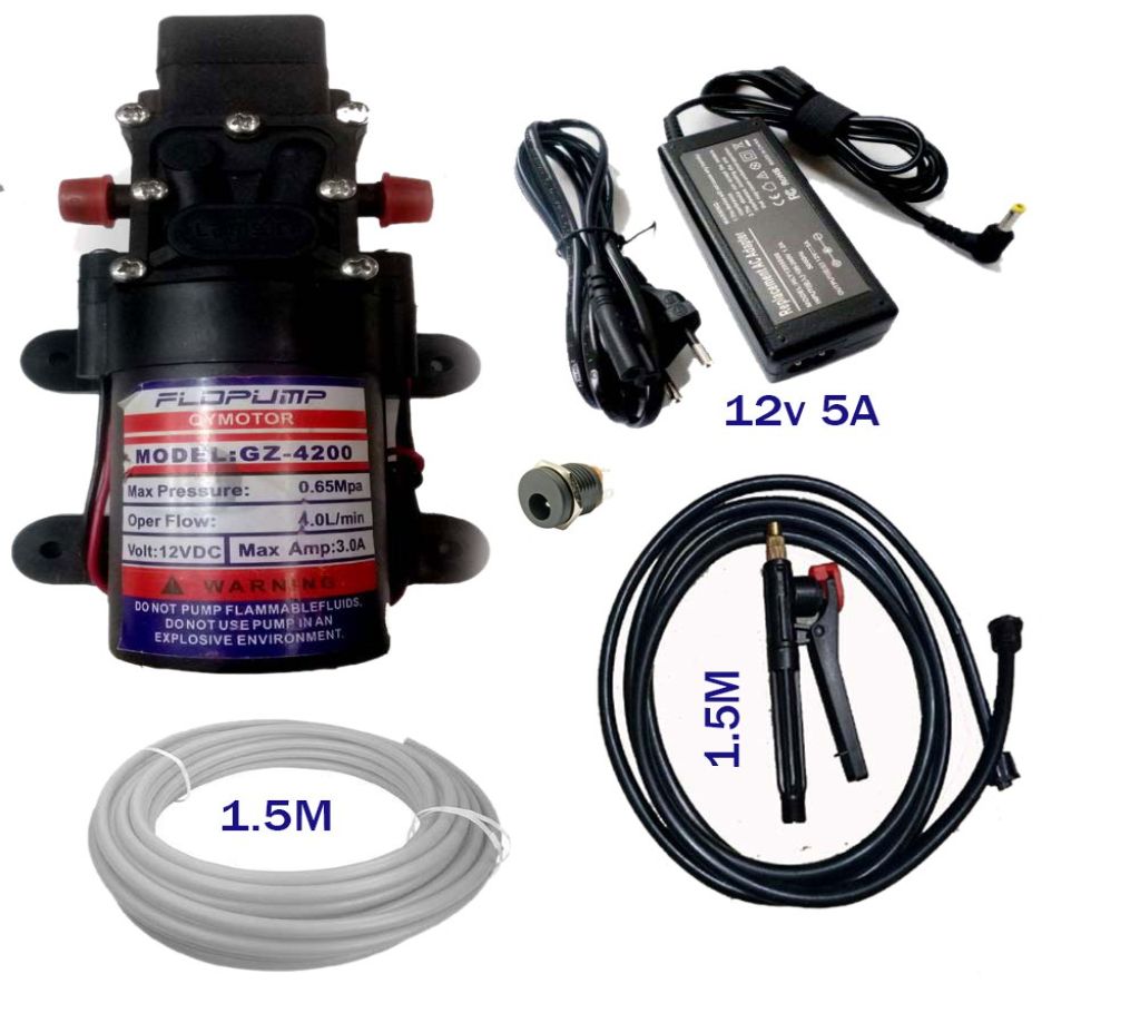CAR WASHING WATER PUMP MOTOR SET DC 12V18V 120W HIGH PRESSURE