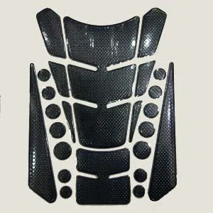 3D UNIVERSAL Carbon Fiber Tank Pad Protector Sticker For Motorcycle Tank Protector
