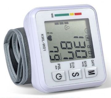 Electronic ব্লাড প্রেশার মনিটর  Automatic Arm BP machine & pulse rate monitoring meter