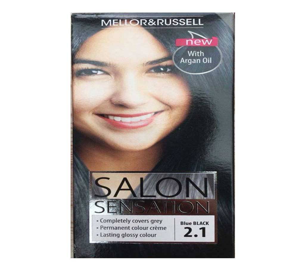 Mellor & Russell Salon Sensation 2.1 Blue Black হেয়ার ডাই - UK বাংলাদেশ - 791957