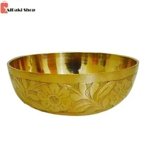 Brass Metal Design Bowl - Design Pitol Bati