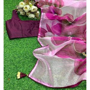 Pure Organza Saree