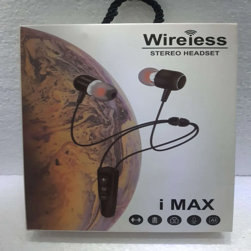 I MAX Stylish Magnetic Headphone