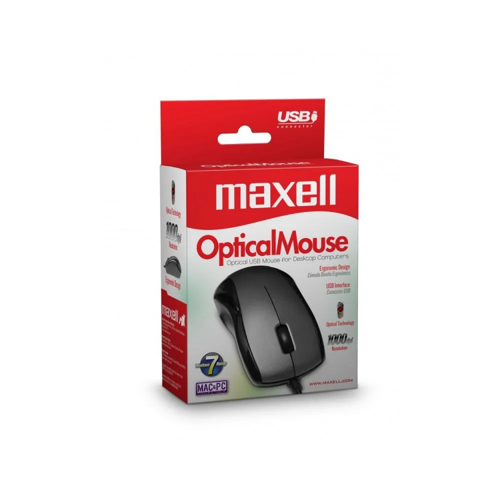 Maxell Optical Mouse, MOWR-101