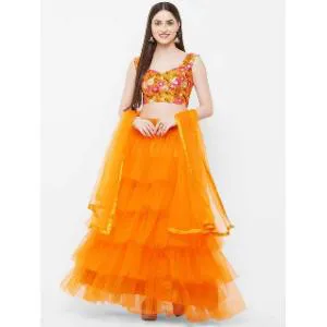 Exclusive Lehenga and Semi Stiched Embroidery work Blouse