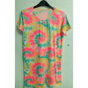 Ladies Long Printed T-shirt