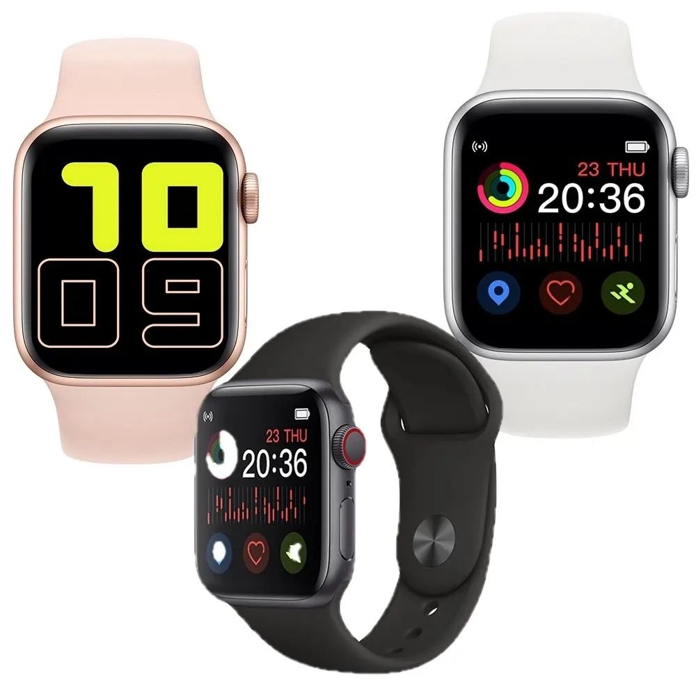 T500 Smart Watch Compatible with Android & iOS Bluetooth Watch - Stay Connected and Track Your Fitness with This Smart and Stylish Timepiece