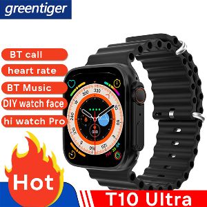 Tookss T10 Ultra Smart Watch 2.09" Full Touch Fitness Smartwatch Heart Rate Blood Pressure Sleep Monitor Waterproof Watch For Men Women