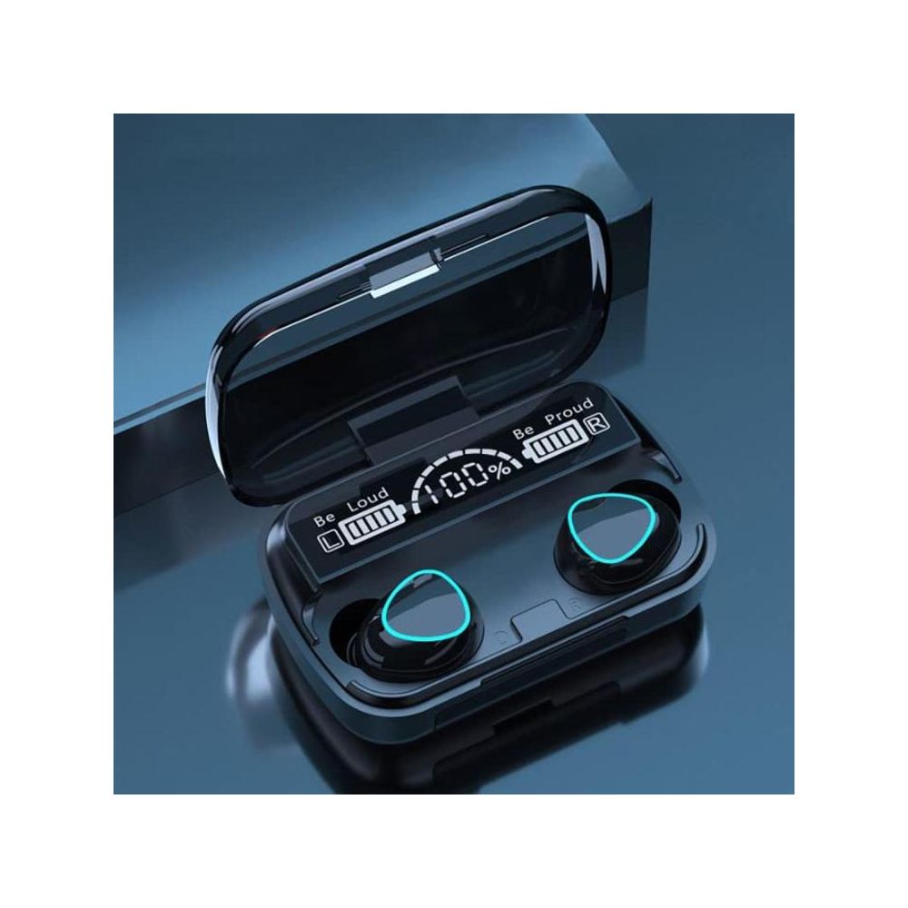 M10 TWS Earphone 9D Stereo LED Digital Display Touch CVC8.0 Digital Noise Reduction Technology - Headphone