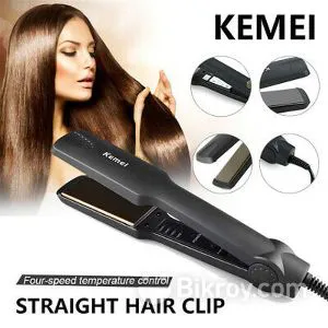 Kemei KM-329 Professional Electric Hair Straightener Ceramic Anti-Static