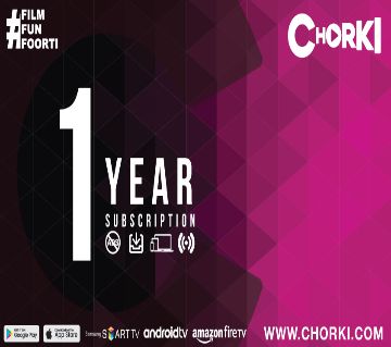 YEARLY (5 Device, 1 Stream) CHORKI Subscription - 20% Discount Offer!