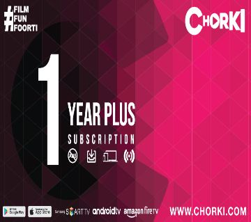 YEARLY PLUS (7 Device, 2 Stream) CHORKI Subscription - 30% Discount Offer!