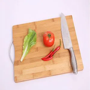 26*36 cm Bamboo Chopping Board With Hanging Ring, For Kitchen 