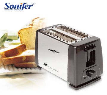 SF-6007 Sonifer 600-700 W 2 Slice Toaster with Warming Rack Stand Bread টোস্টার ফর ব্রেকফাস্ট 