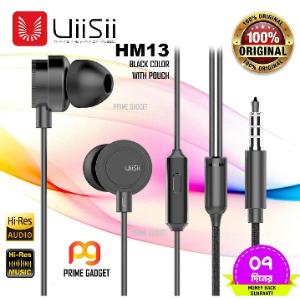 UiiSii HM13 In-Ear Dynamic Earphones With Headphone Pouch