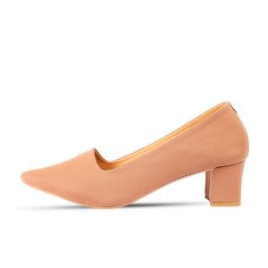HUKTY Box Balance Pump Heel Shoes For Women - Pump Shoe For Women - HF8164127