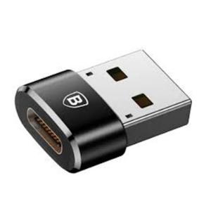 Baseus USB Type-C OTG অ্যাডাপ্টর কনভার্টার ফর স্মার্টফোন - Black - Cable Protector