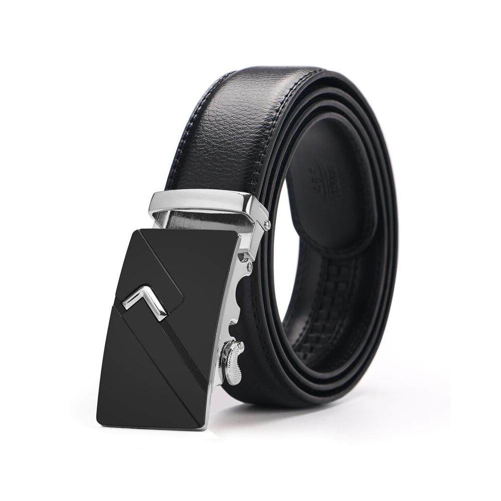 Dress Automatic Buckle Belt Belts Business Belts For Men - intl