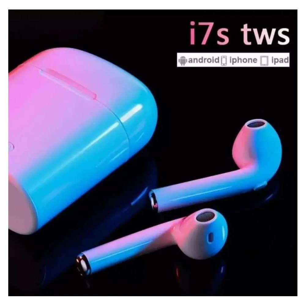 i7s TWS Bluetooth Stereo In-Ear Earbuds