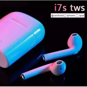 i7s TWS Bluetooth Stereo In-Ear Earbuds