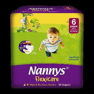 Nannys Flexicare Baby Diaper 15-30kg (24pcs)