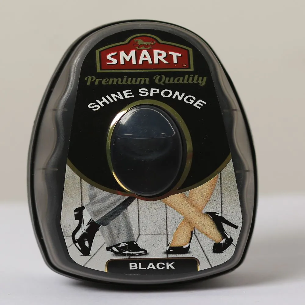 Smart Hobby Shine Sponge Shoe Shiner (Black)