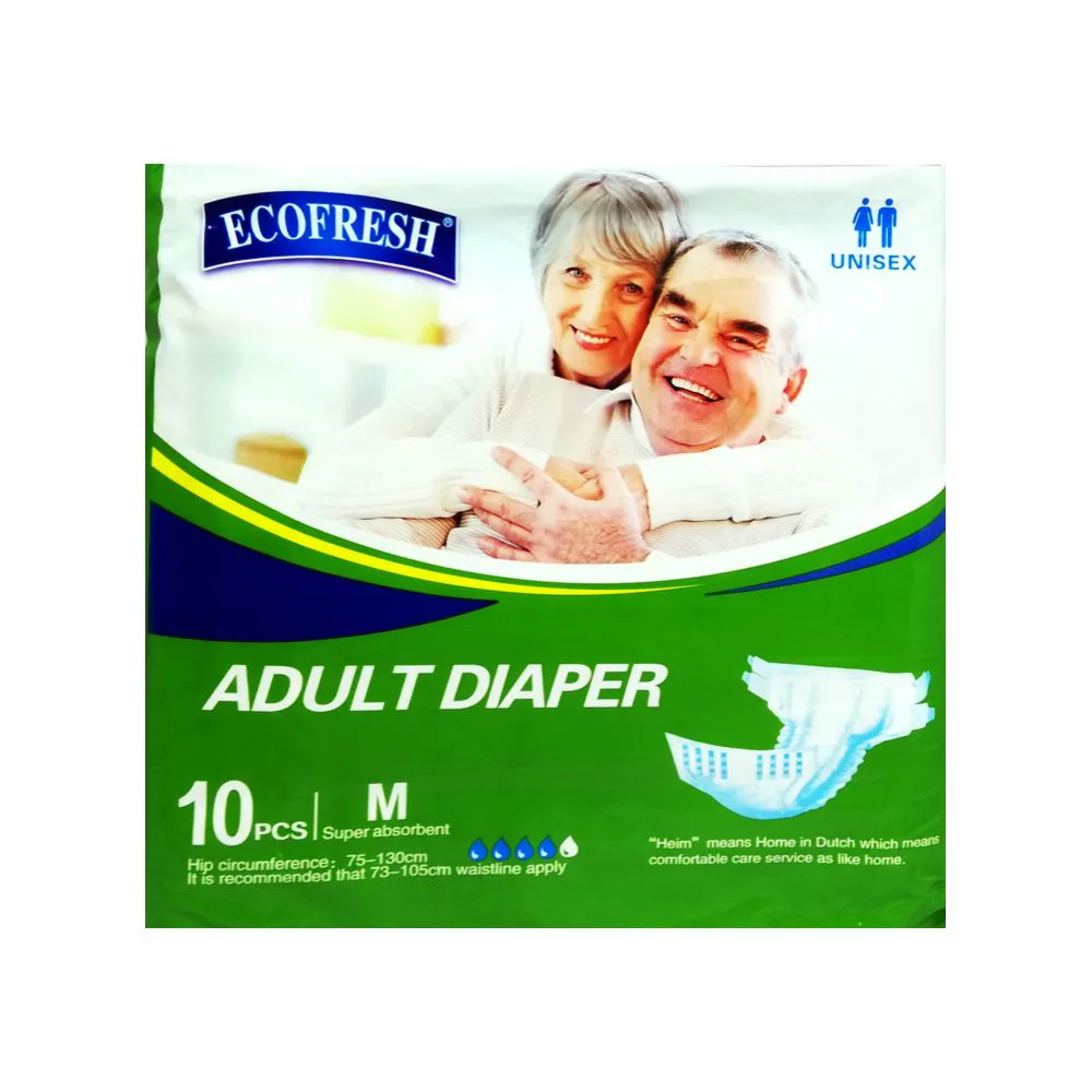 Ecofresh Adult Diaper (Belt) Large 10pcs (Unisex)